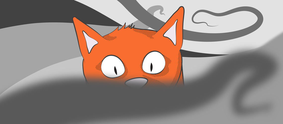 Illustration of a cat.