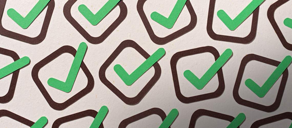 Illustration of checkmarks