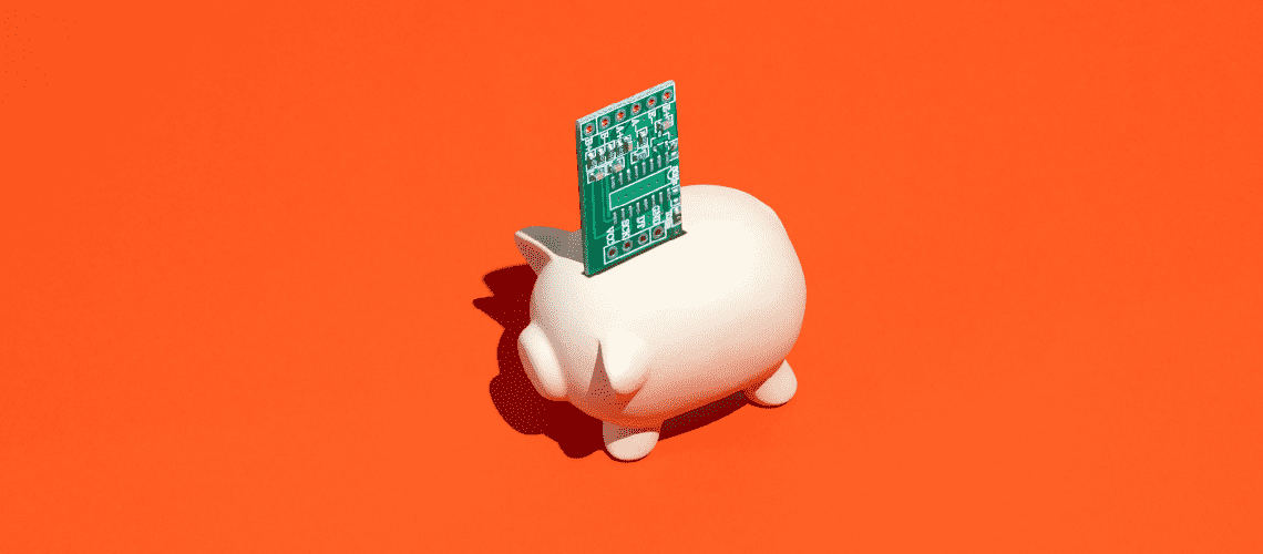 Illustration of a piggy bank