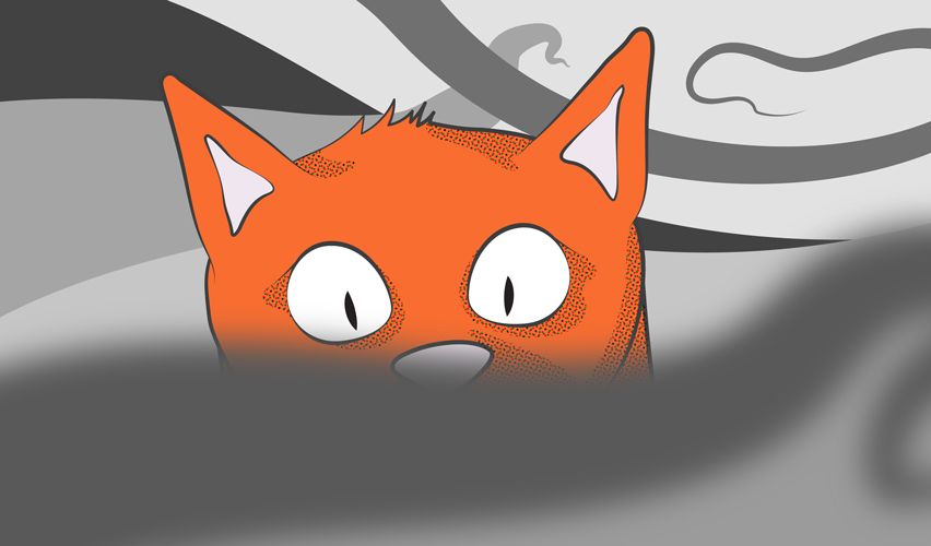 Illustration of a cat.