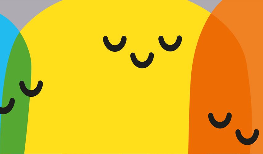 Graphic illustration of moods.