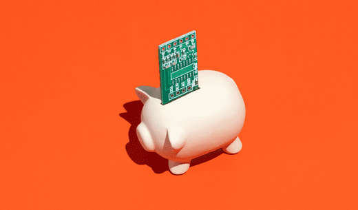 Illustration of a piggy bank
